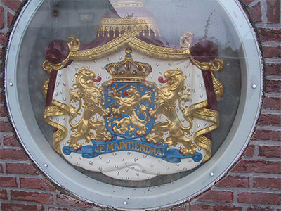 Gevelsteen Hofleverancier De Hoop